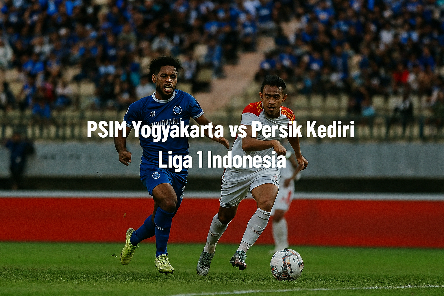 Okestream Siarkan PSIM Yogyakarta vs Persik Kediri Liga 1 Indonesia - Pertempuran Sengit di Tengah Pandemi