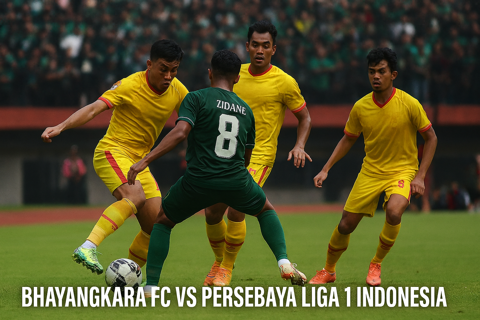 Duel Sengit - Bhayangkara FC vs Persebaya 15.30 WIB Live Liga 1 Indonesia di Okestream yang Dinanti para Penggemar Sepak Bola