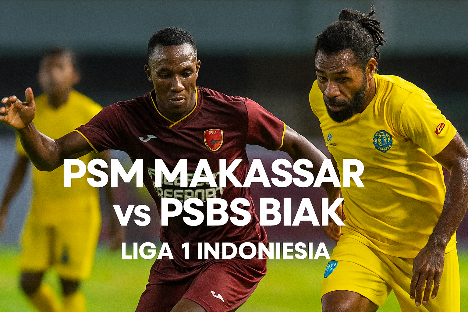 Okestream PSM Makassar vs PSBS Biak Live Hari Ini Jadwal 15.30 WIB!