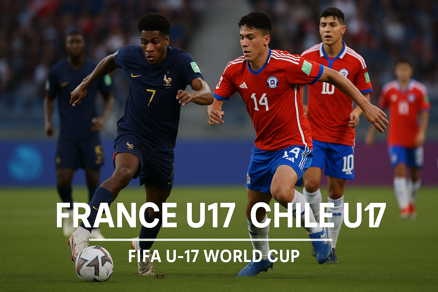 Okestream Hadirkan France U17 vs Chile U17 FIFA U17 World Cup Malam Ini - Duel Seru yang Tak Boleh Dilewatkan!