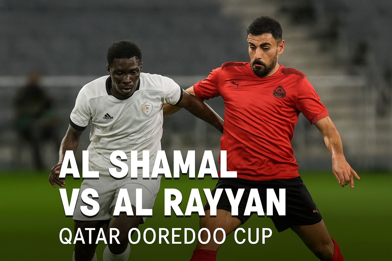 Okestream Live Al Shamal vs Al Rayyan 23.30 WIB Qatar Ooredoo Cup Malam Ini - Duel Seru di Panggung Piala Qatar