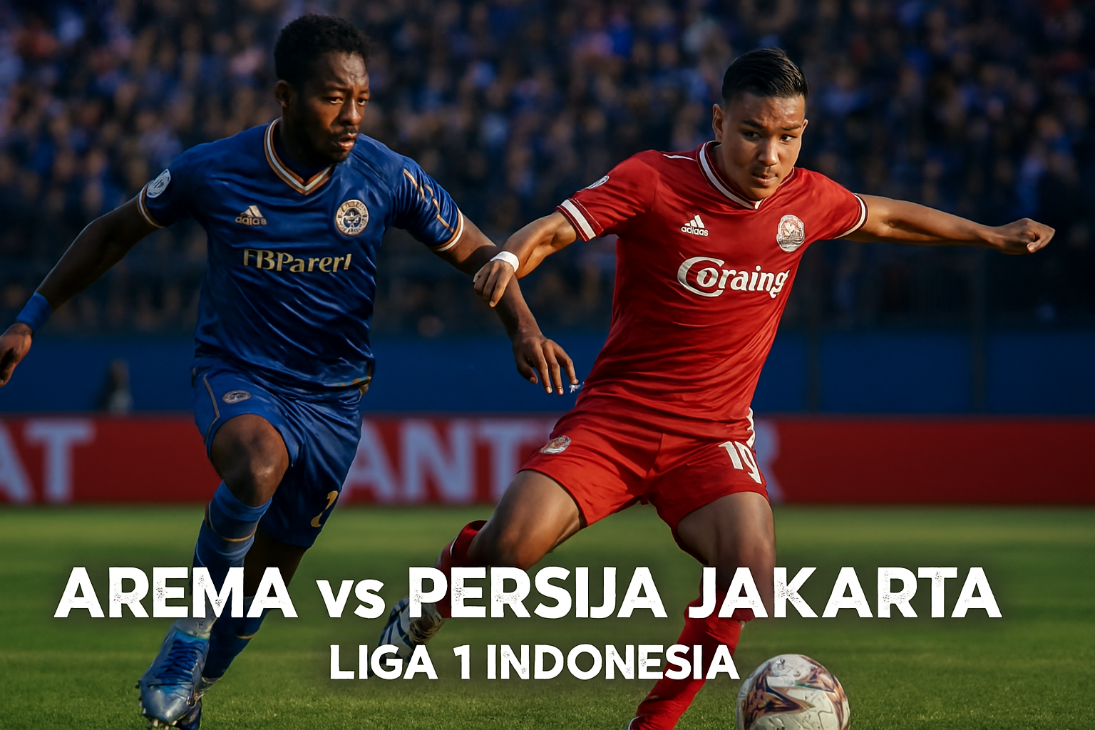 Okestream: Nonton Arema vs Persija Liga 1 Indonesia Hari Ini 15.30 WIB Tanpa Buffering
