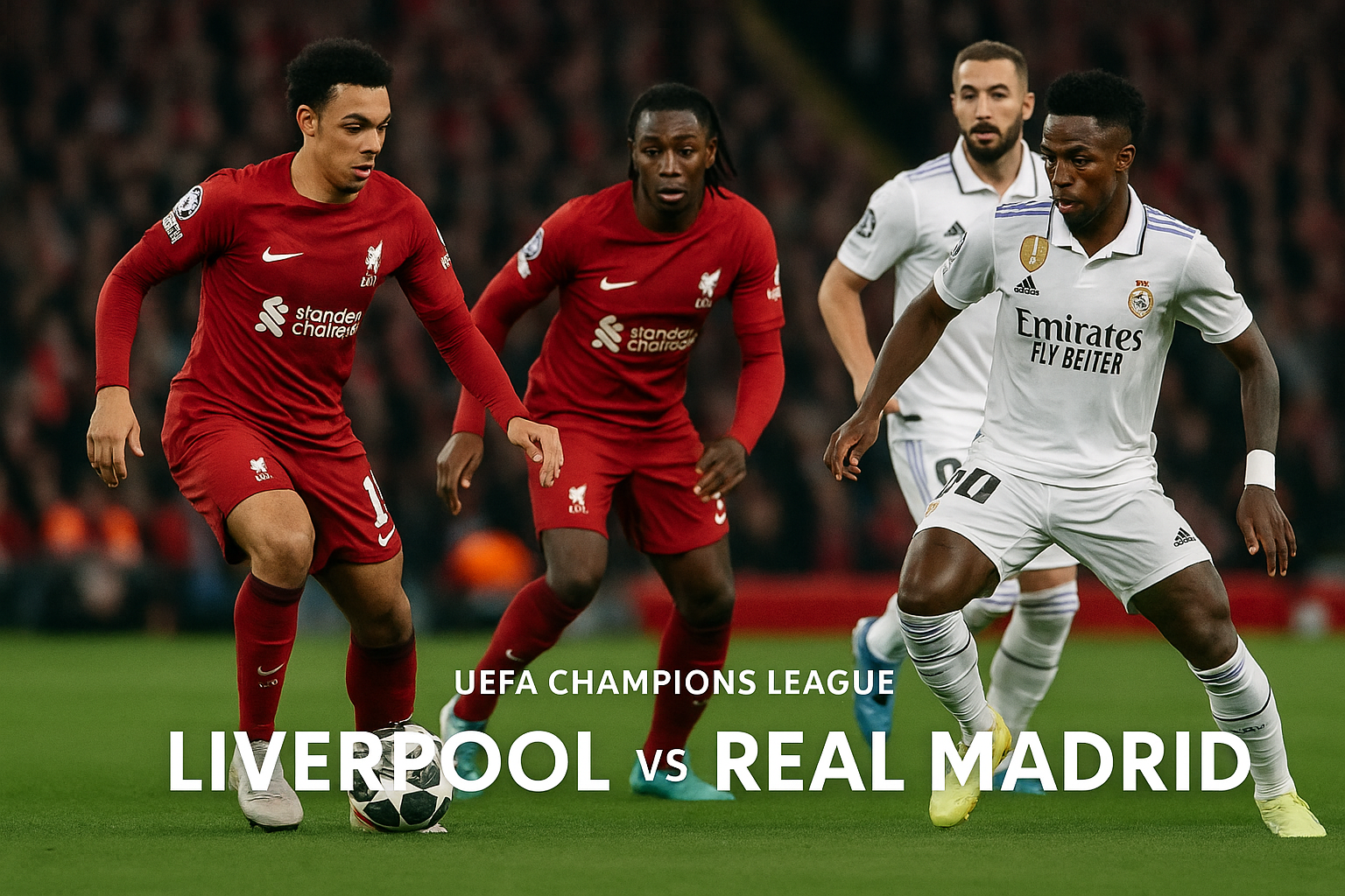 Okestream Sajikan Cuplikan Liverpool vs Madrid - Duel Seru di Liga Champions Berlangsung Dramatis