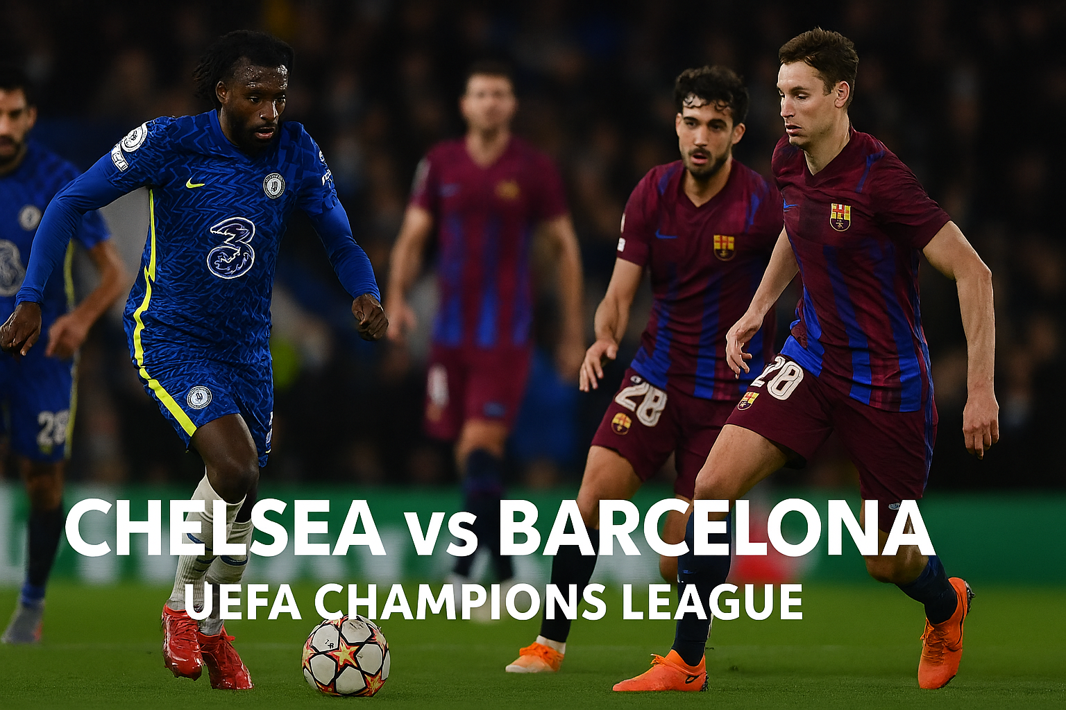 Okestream Sediakan Link Nonton Chelsea vs Barcelona Liga Champions 03.00 WIB Tanpa Ribet - Antusiasme Pecinta Sepak Bola untuk Menyaksikan Duel Bergengsi