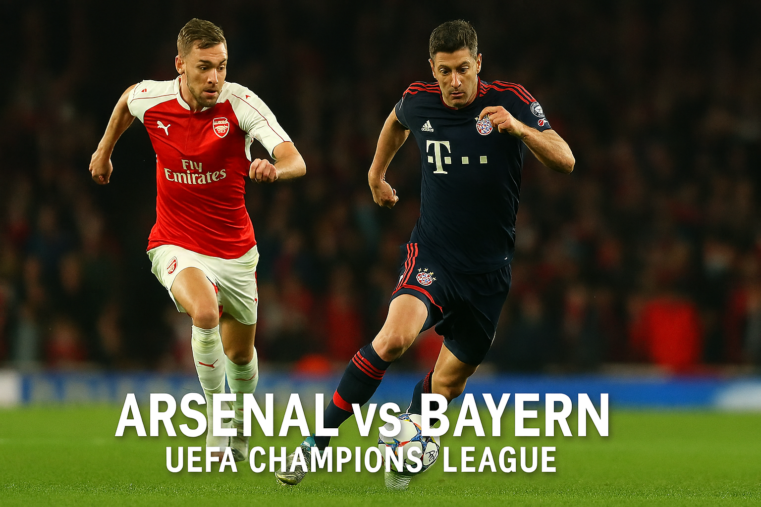 Okestream Tayang Live Arsenal vs Bayern Munich Liga Champions Pukul 03.00 WIB - Persaingan Seru di Tengah Malam