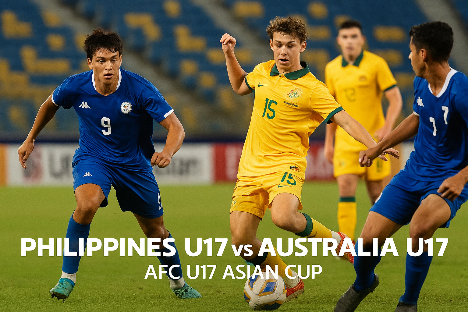 Streaming Philippines U17 vs Australia U17 AFC U17 Cup 18.00 WIB Sore Ini – Okestream, Saksikan Langsung Pertarungan Seru!