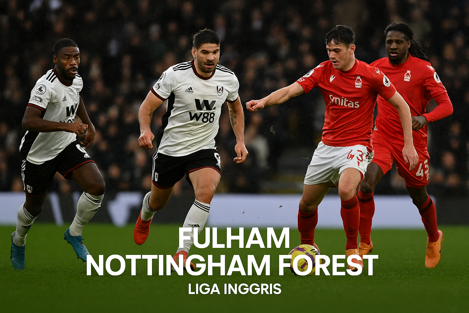 Antusias Menunggu Pertarungan Fulham vs Nottingham Forest Liga Inggris Dini Hari 03.00 WIB Streaming di okestream - Siapakah Juara Sementara?
