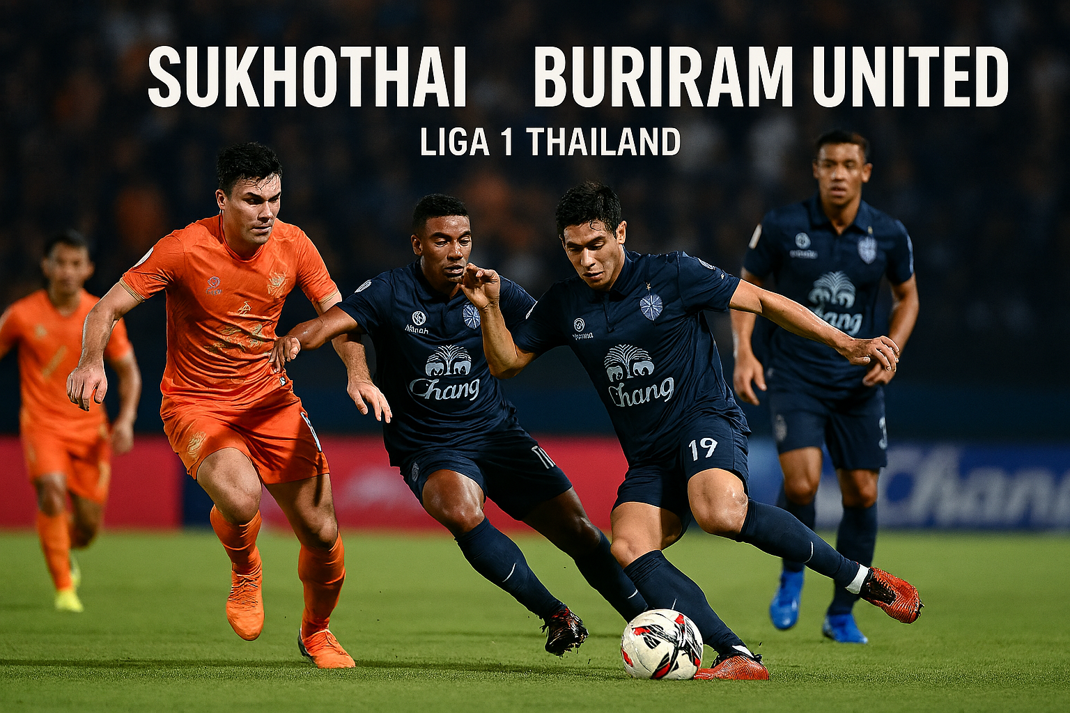 Okestream Sajikan Preview Sukhothai vs Buriram United Sore Ini - Duel Seru di Liga Thailand