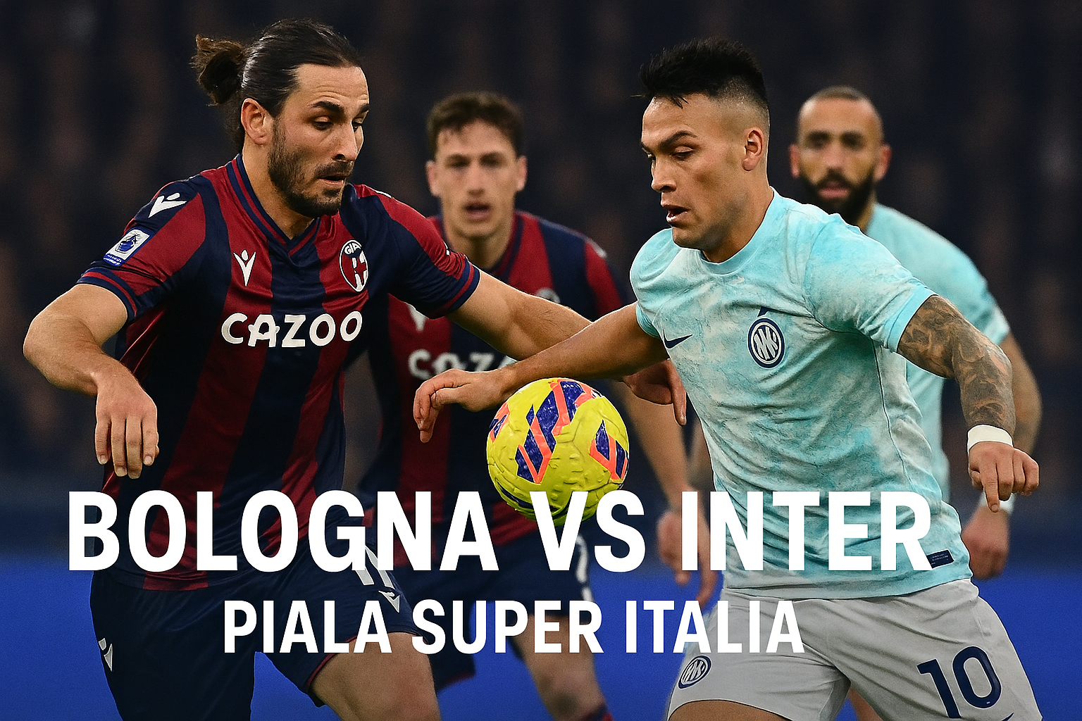 Okestream Siarkan Bologna vs Inter Piala Super Italia Dini Hari Ini - Saksikan Langsung Pertandingan Seru