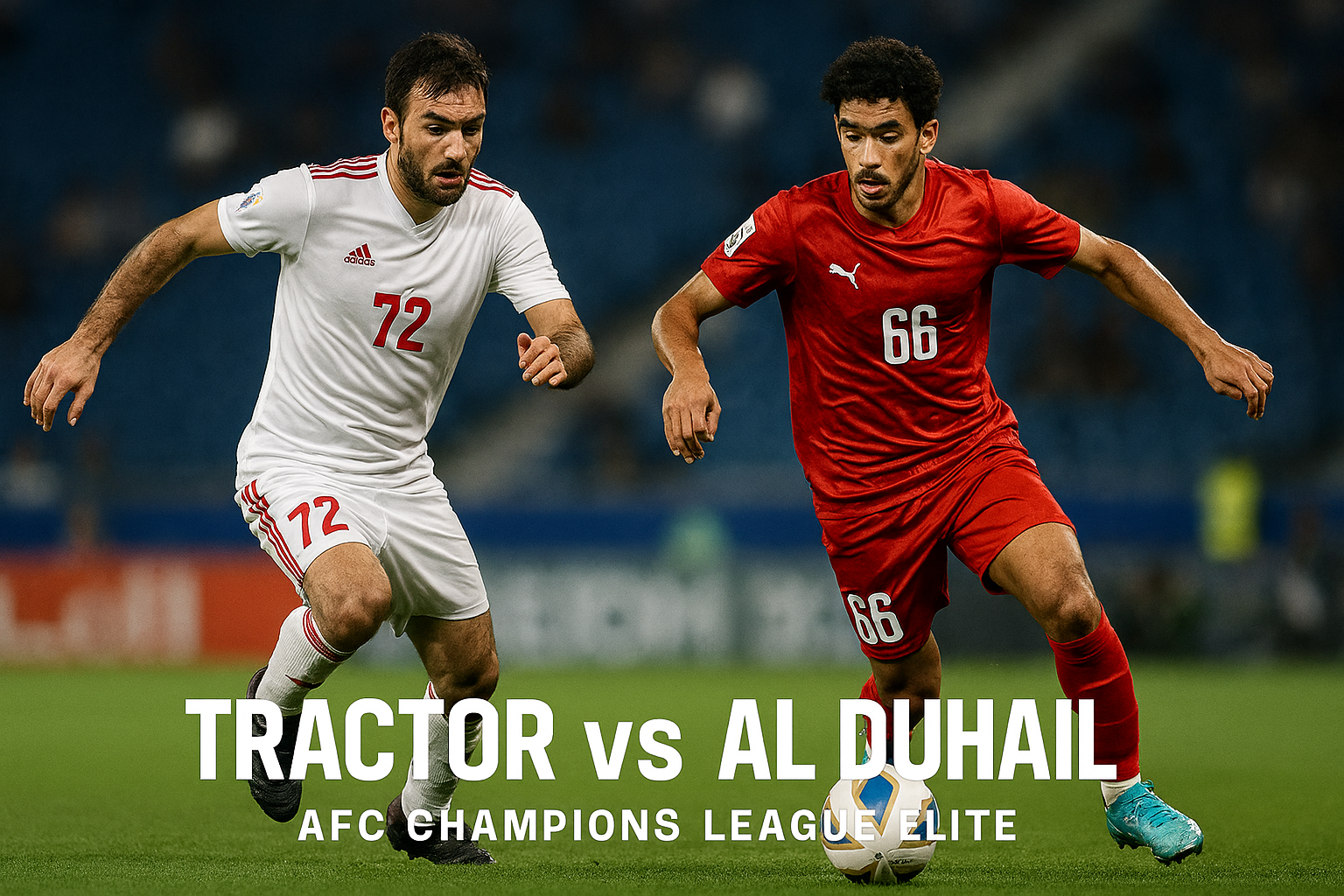Tractor vs Al Duhail AFC Champions League Elite Live Streaming via Okestream - Pertarungan Sengit yang Tak Boleh Dilewatkan!