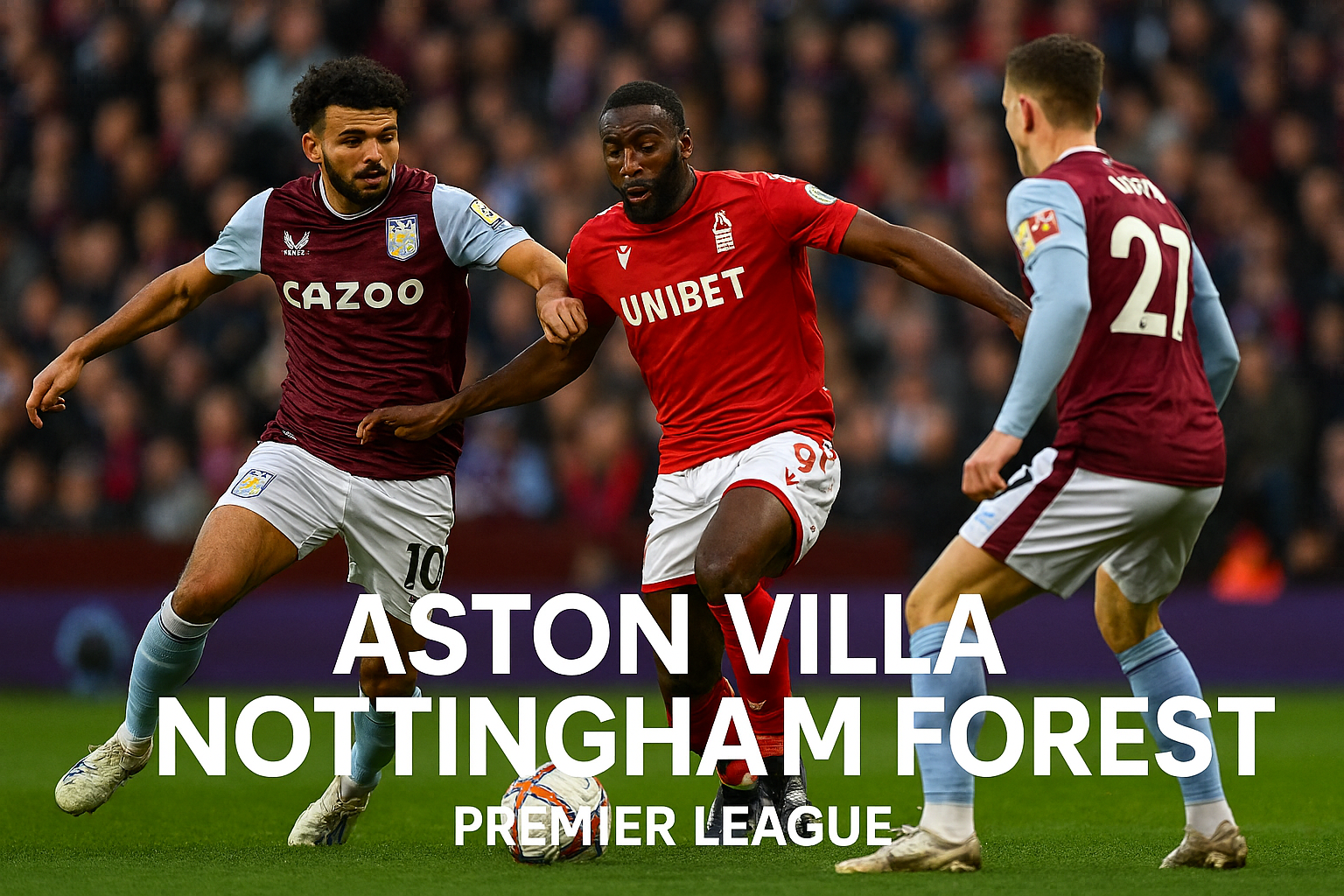 Aston Villa vs Nottingham Forest Liga Inggris Live Streaming di Okestream - Pertandingan Seru dan Menegangkan yang Sayang Dilewatkan