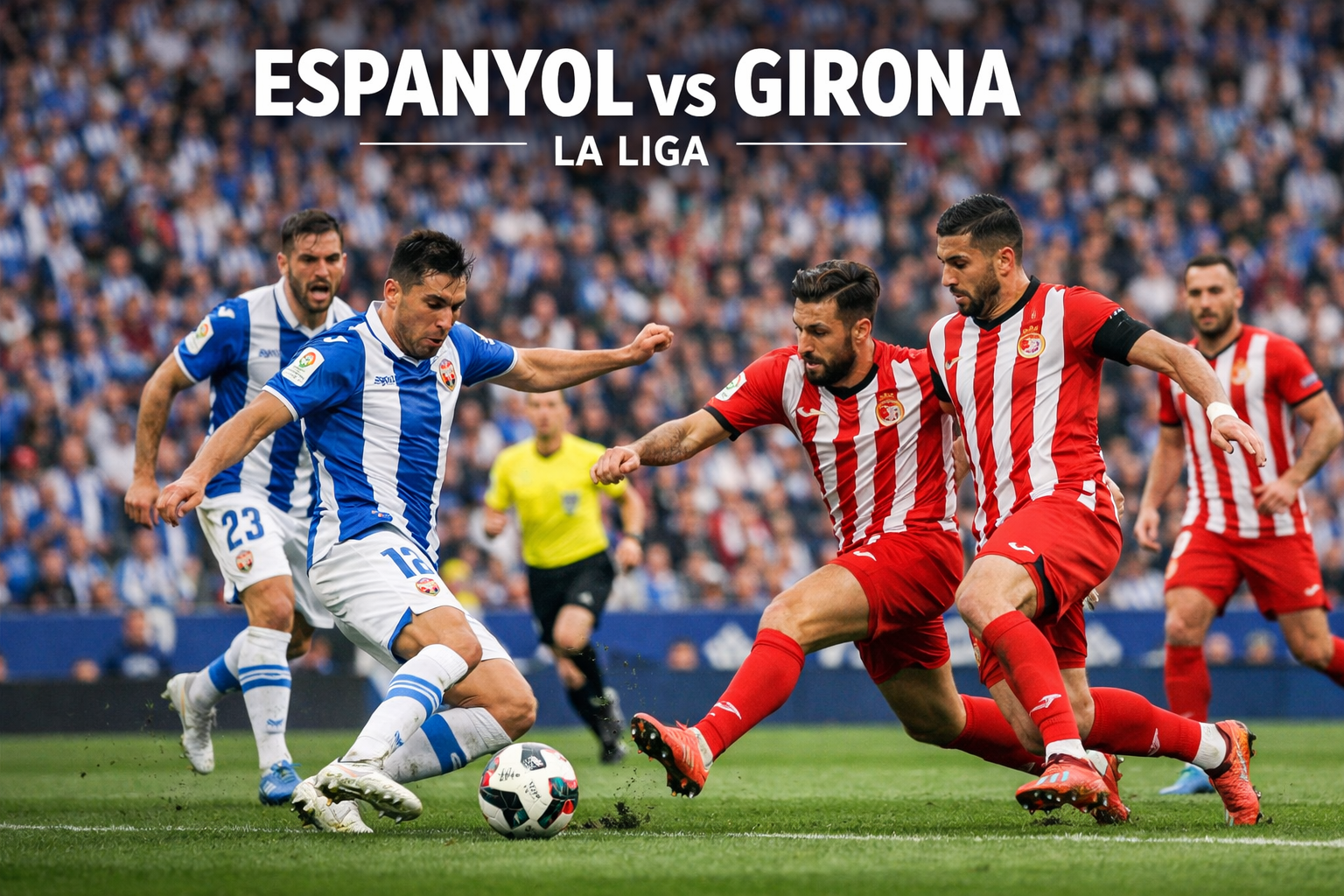 Espanyol vs Girona La Liga 03.00 WIB Dini Hari Ini Streaming di Okestream - Duel Seru di Tengah Persaingan Sengit Musim Ini