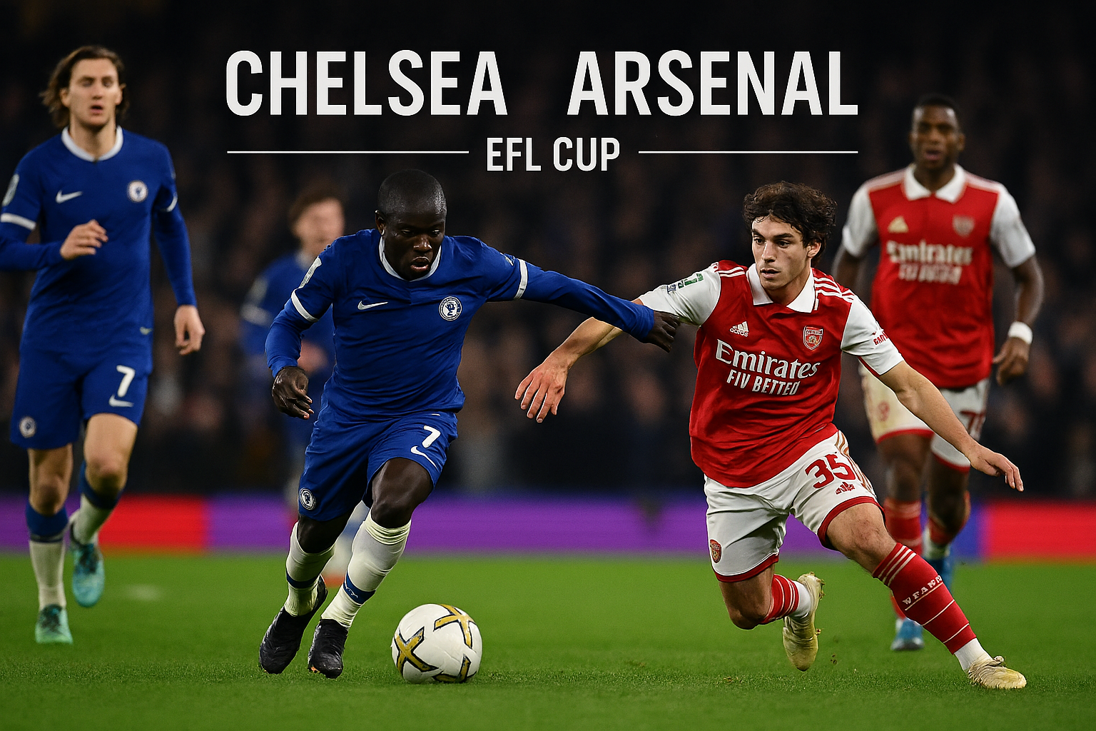 Laga Chelsea vs Arsenal EFL Cup Dini Hari Ini 03.00 WIB: Link Live Streaming Bisa Kamu Temukan di Okestream