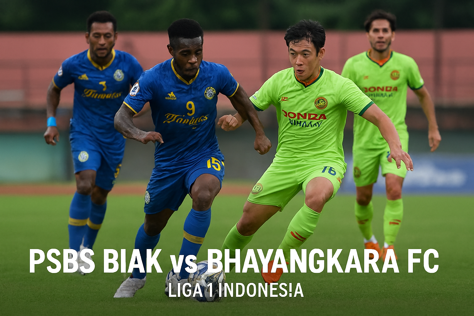 Okestream Bahas Duel PSBS Biak vs Bhayangkara FC Liga 1 Hari Ini - Pertarungan Sengit yang Dinanti Fans Sepak Bola Indonesia