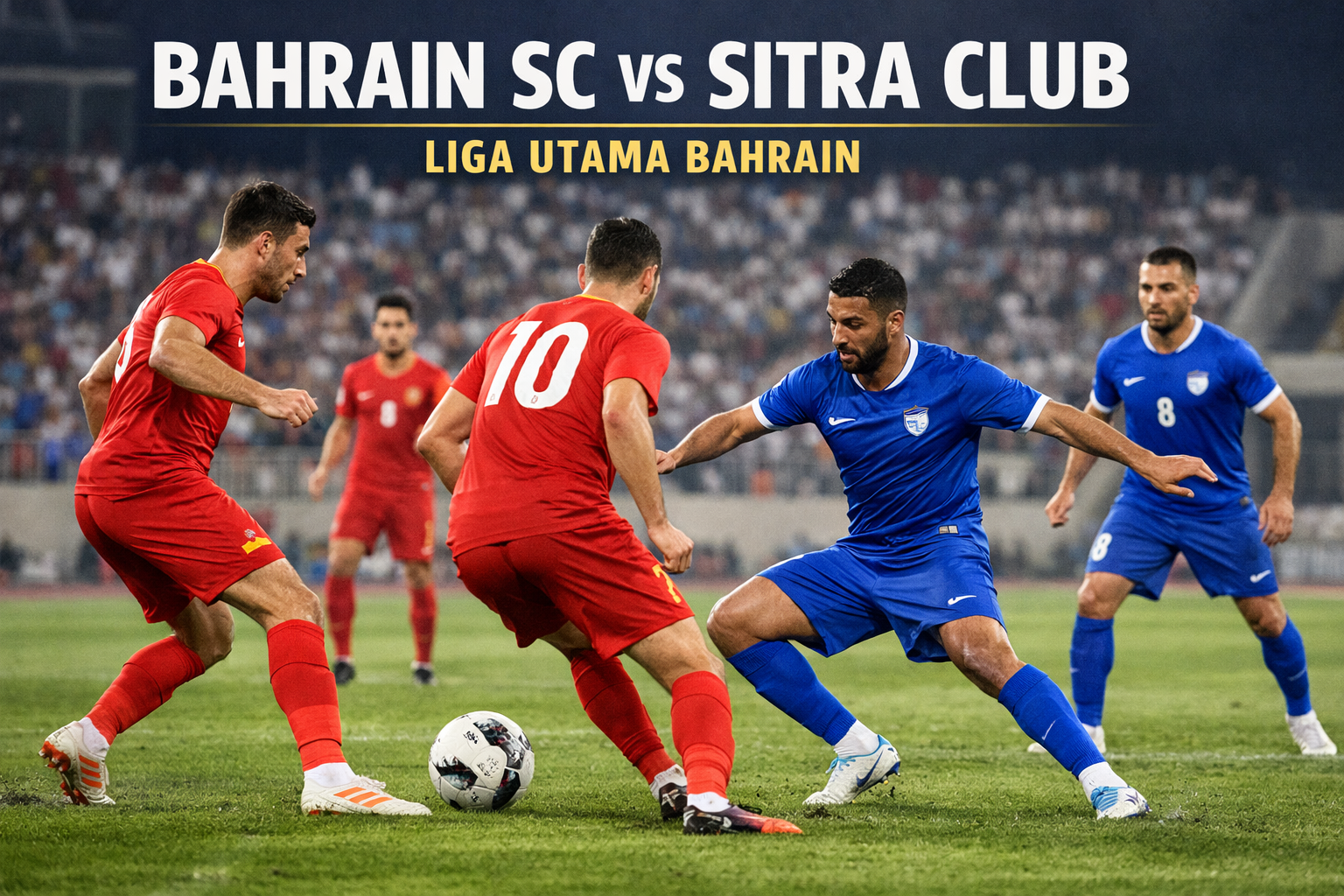 Okestream Sajikan Bahrain SC vs Sitra Club Liga Utama Bahrain Malam Ini Jam 23.00 WIB