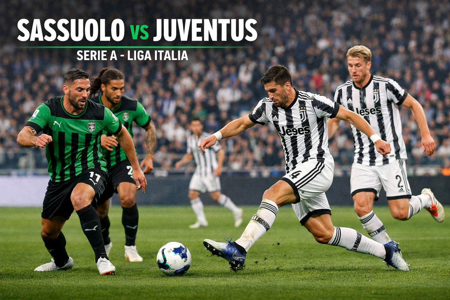 OkeStream Sajikan Kemenangan Telak Juventus atas Sassuolo 0–3 di Liga Italia