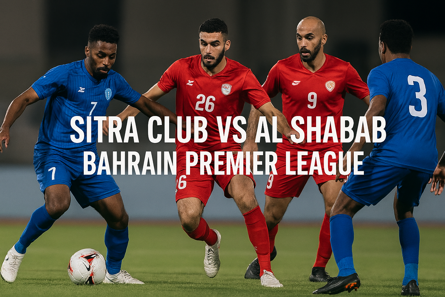 Okestream Tampilkan Live Sitra Club vs Al Shabab Liga Utama Bahrain Malam Ini 20.25 WIB - Prediksi Seru dan Kesempatan Menyaksikan Langsung!