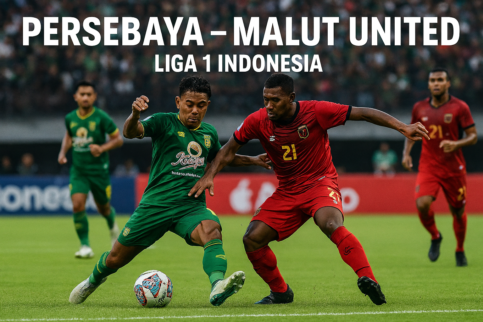 Persebaya vs Malut United Liga 1 Indonesia Sore Ini Pukul 15.30 WIB Live di Okestream - Pertarungan Sengit yang Layak Ditunggu