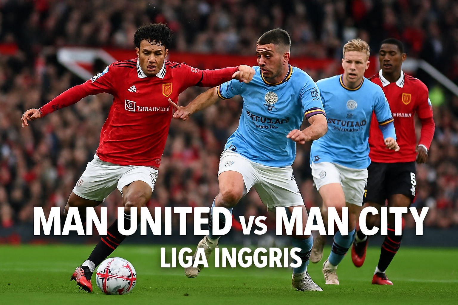 Seru dan Menegangkan! Nonton Man United vs Man City Liga Inggris Malam Ini 19.30 WIB di Okestream