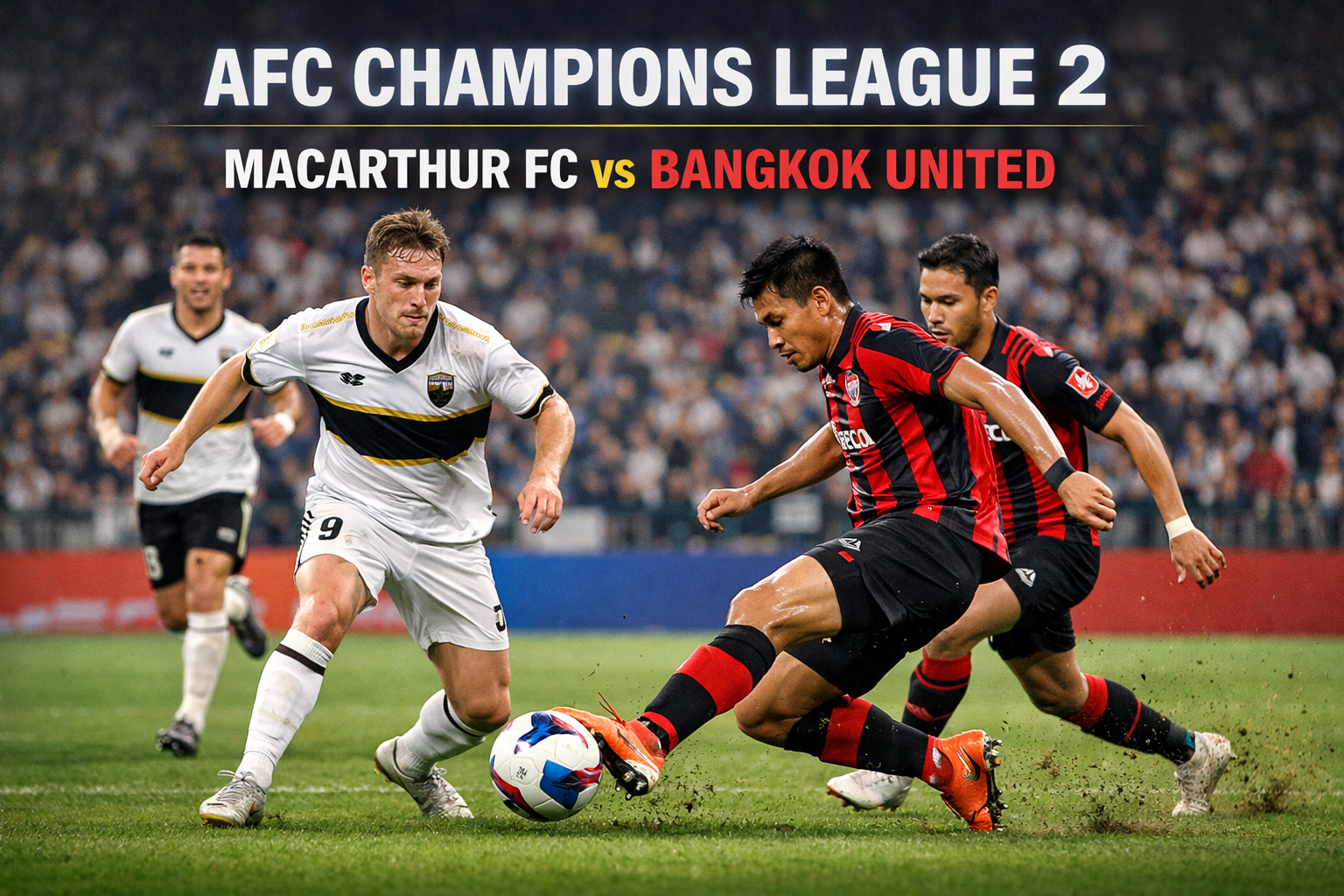 Kenyamanan Menonton Bola Langsung - Okestream Tayang Macarthur FC vs Bangkok United Liga Champions 2 AFC 14.45 WIB Sore Ini Tanpa Gangguan