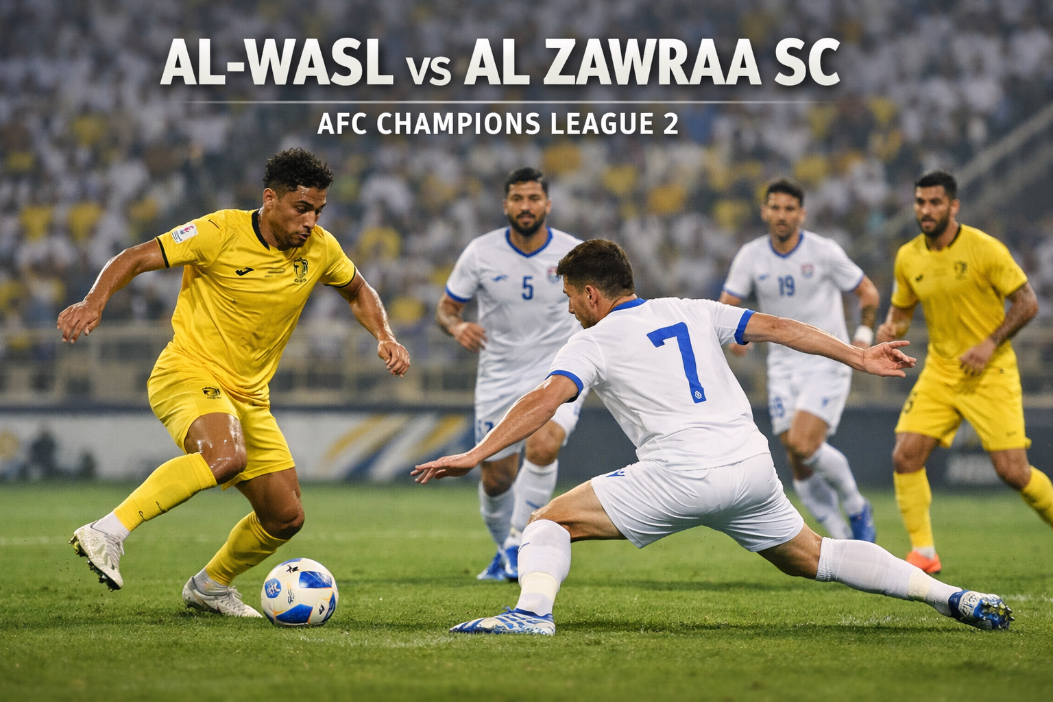 Laga Al-Wasl vs Al Zawraa SC Liga Champions 2 AFC malam ini 23.00 WIB bisa ditonton di Okestream dengan atmosfer pertandingan panas