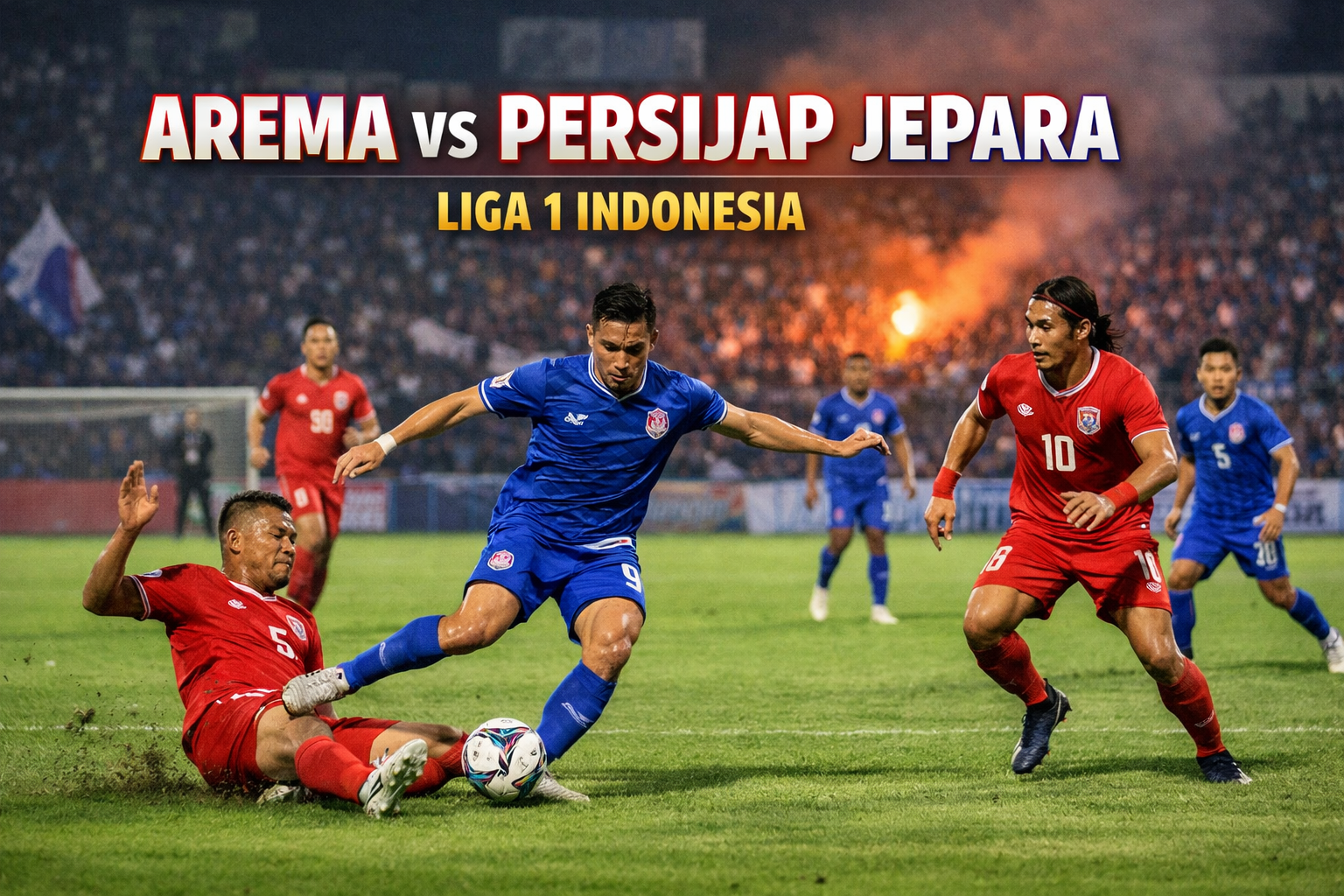 Nikmati Keseruan Duel Sengit Liga 1 Indonesia Lewat Okestream Live Streaming Arema vs Persijap Jepara 15.30 WIB yang Tak Boleh Dilewatkan!