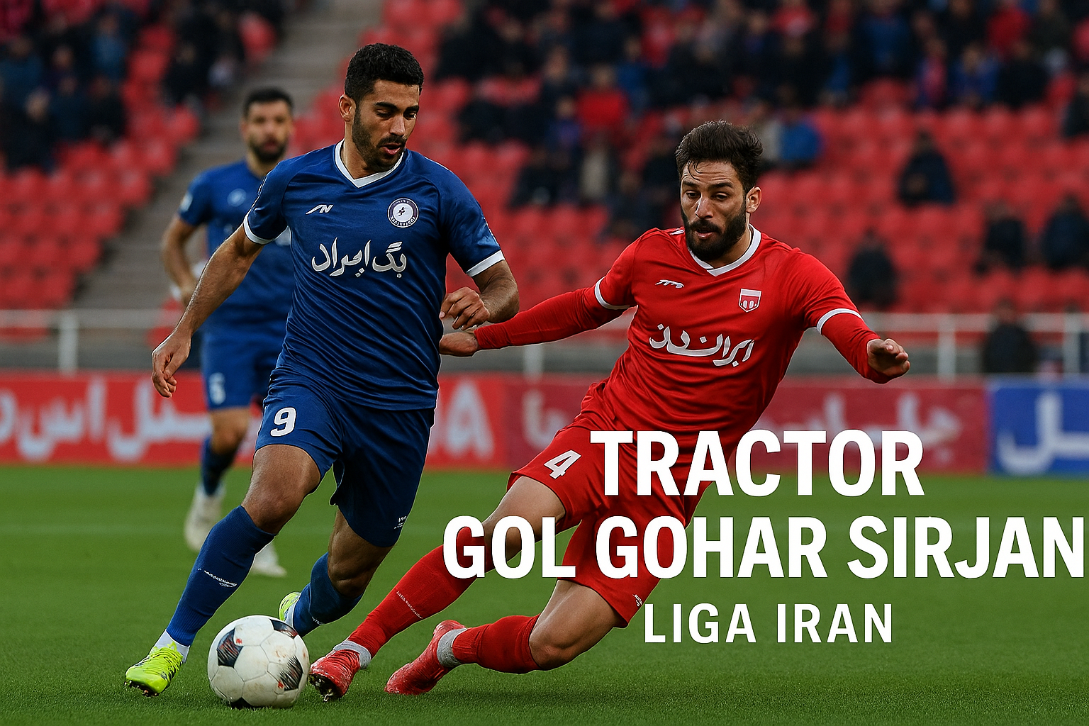 OkeStream Bahas Duel Tractor vs Gol Gohar Sirjan Liga Iran Malam Ini Pukul 22.45 WIB dan Peluang Menang