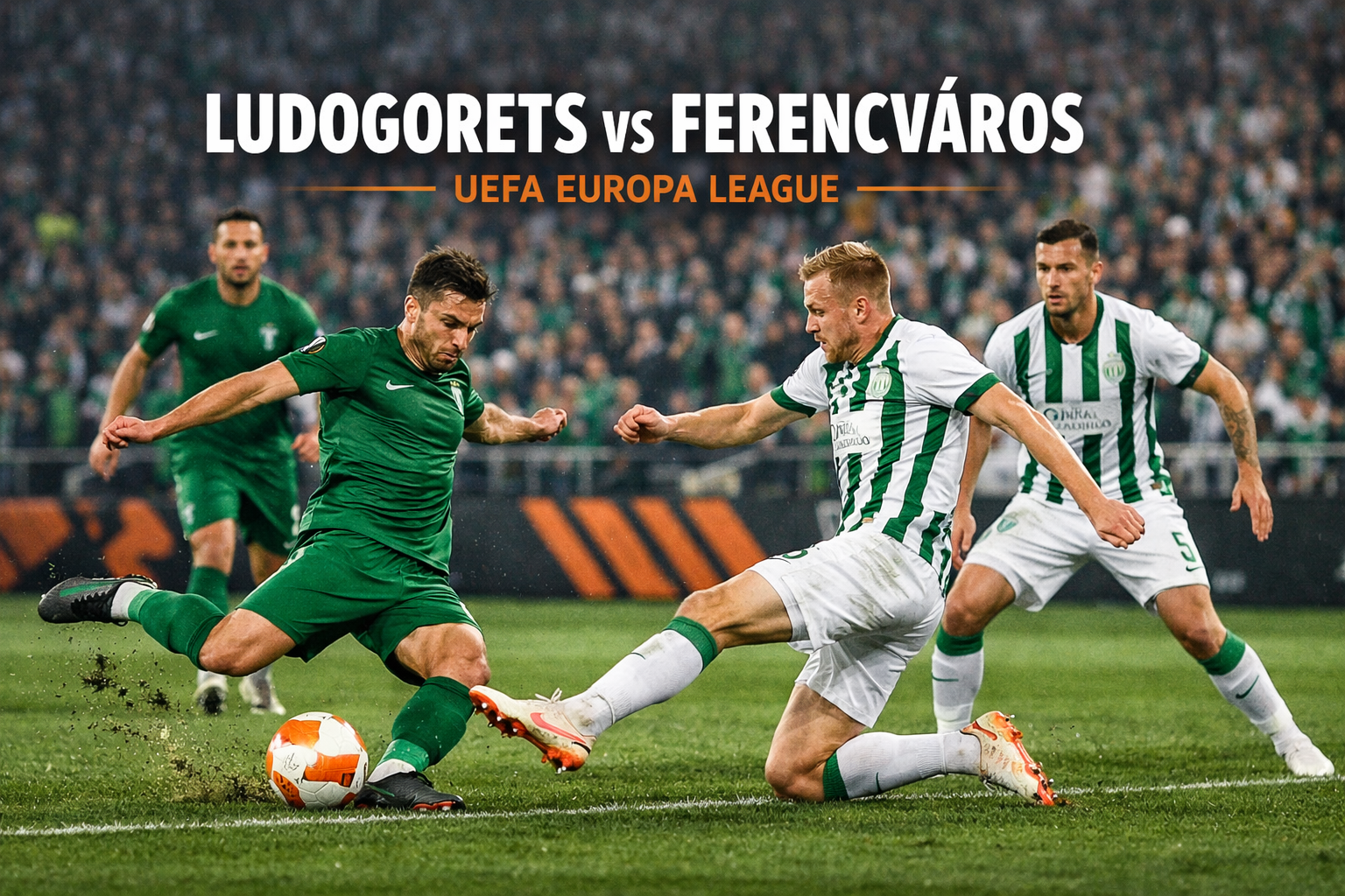 Okestream Live 03.00 WIB : Ludogorets vs Ferencvaros Liga Eropa Dini Hari Sarat Ambisi