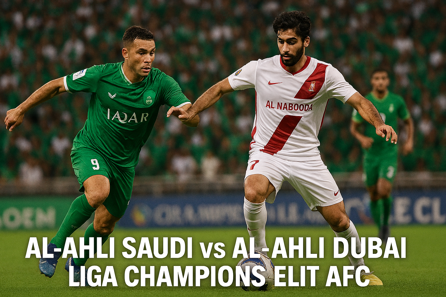 Okestream Live 23.00 WIB: Al-Ahli Saudi vs Al-Ahli Dubai Liga Champions Elit AFC Siap Sajikan Aksi Spektakuler