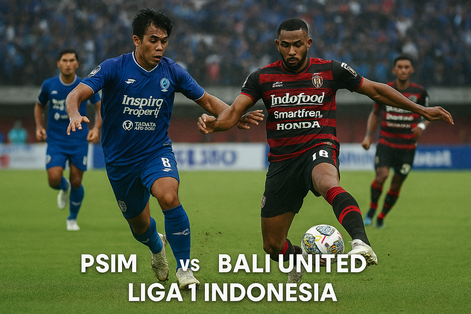 PSIM vs Bali United Liga 1 Indonesia Malam Ini Jam 20.30 WIB Tersaji Seru dan Bisa Ditonton di Okestream