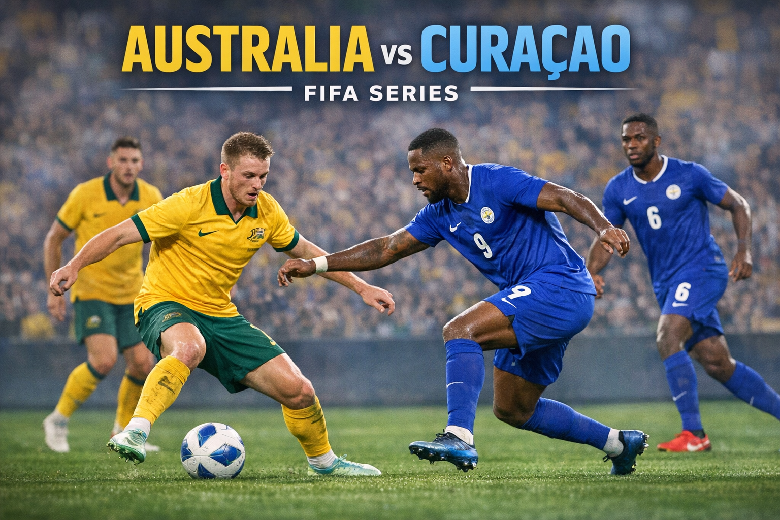 Australia vs Curacao FIFA Series Jam 16.10 WIB Dibahas Okestream – Duel Seru Menanti Penampilan Tim Nasional