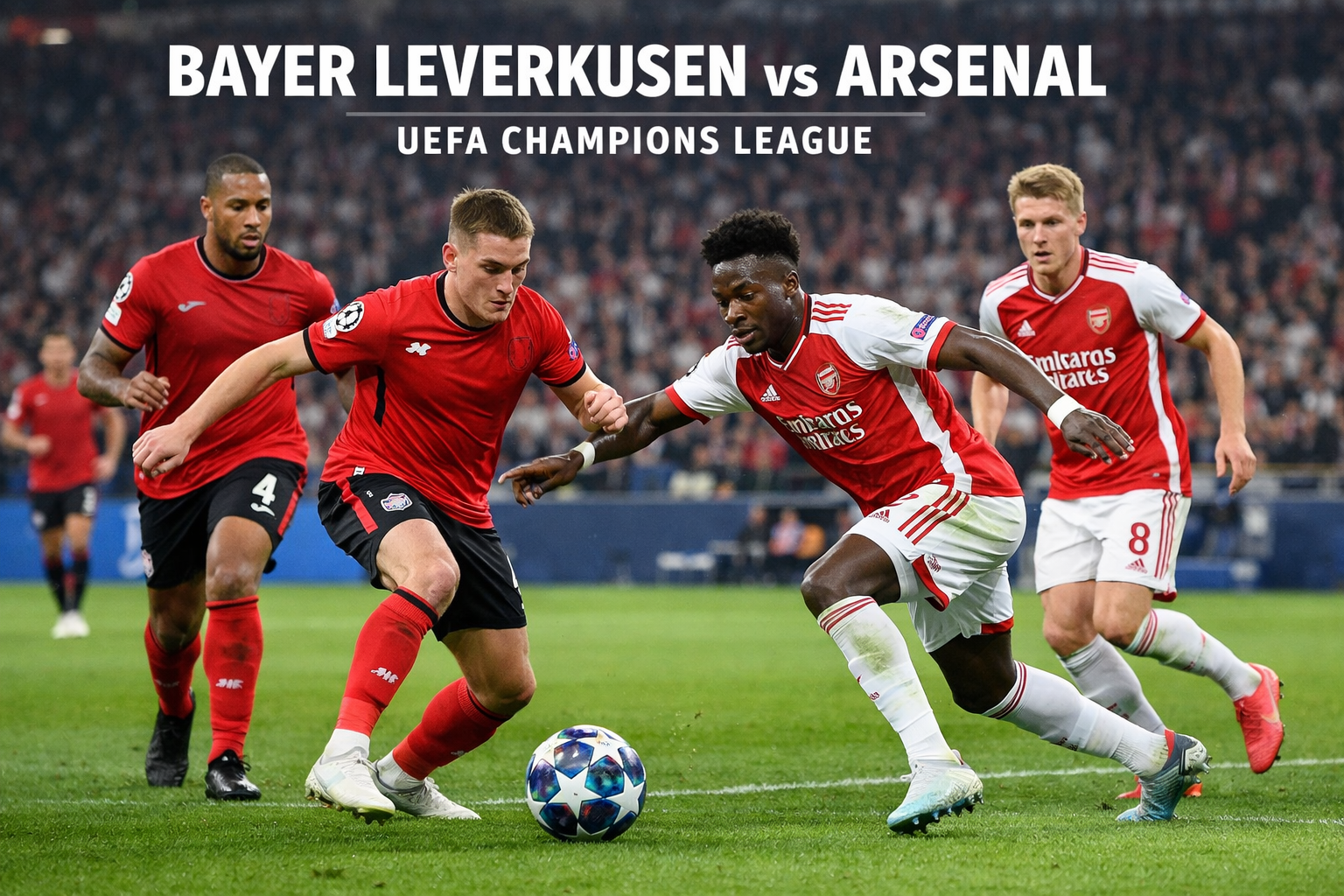 Bayer Leverkusen vs Arsenal Liga Champions UEFA Dini Hari Ini Pukul 00.45 WIB Live Streaming Okestream