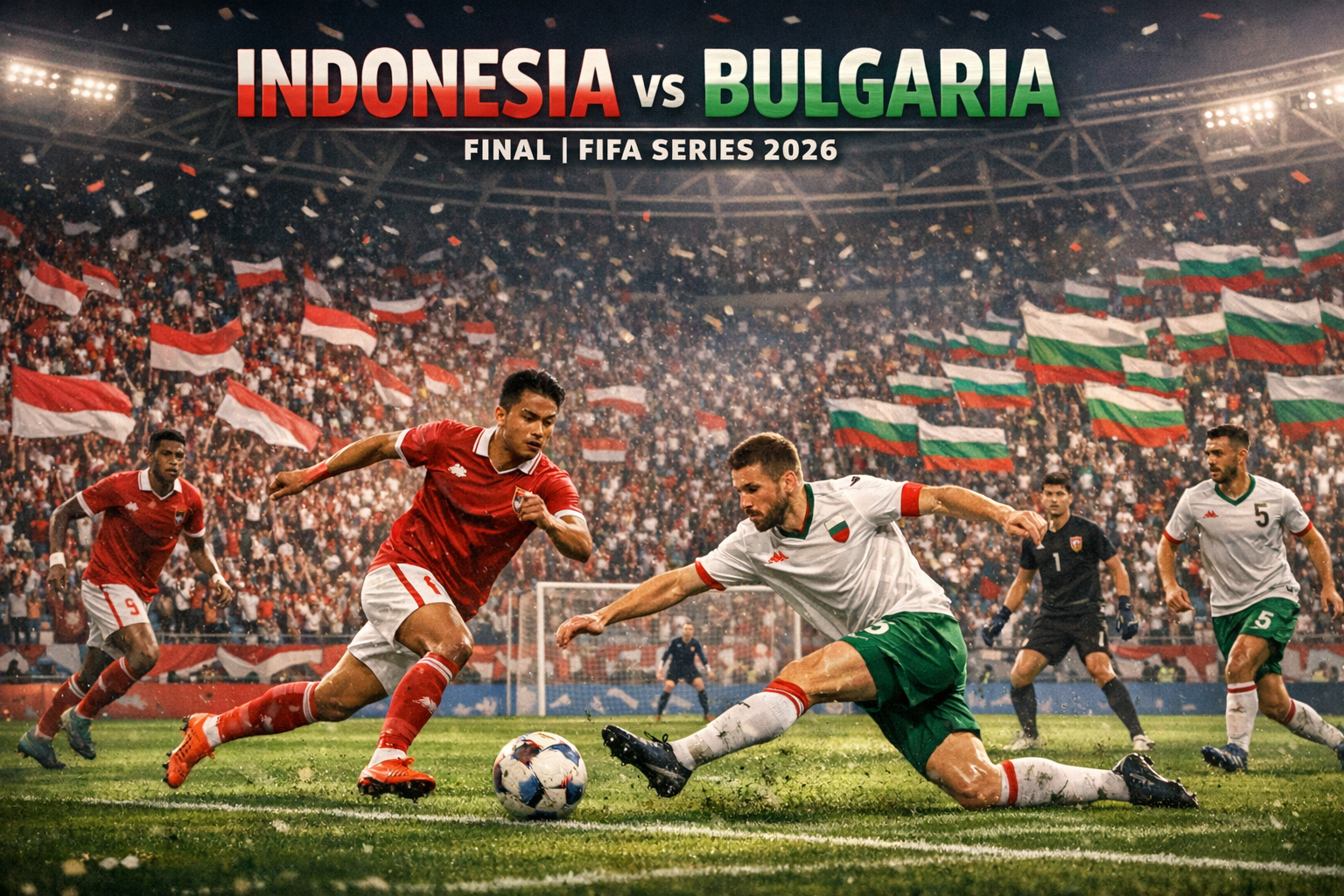 Indonesia vs Bulgaria Final FIFA Series 2026 Pukul 20.00 WIB Live di Okestream - Duel Penentuan Gengsi dan Prestasi