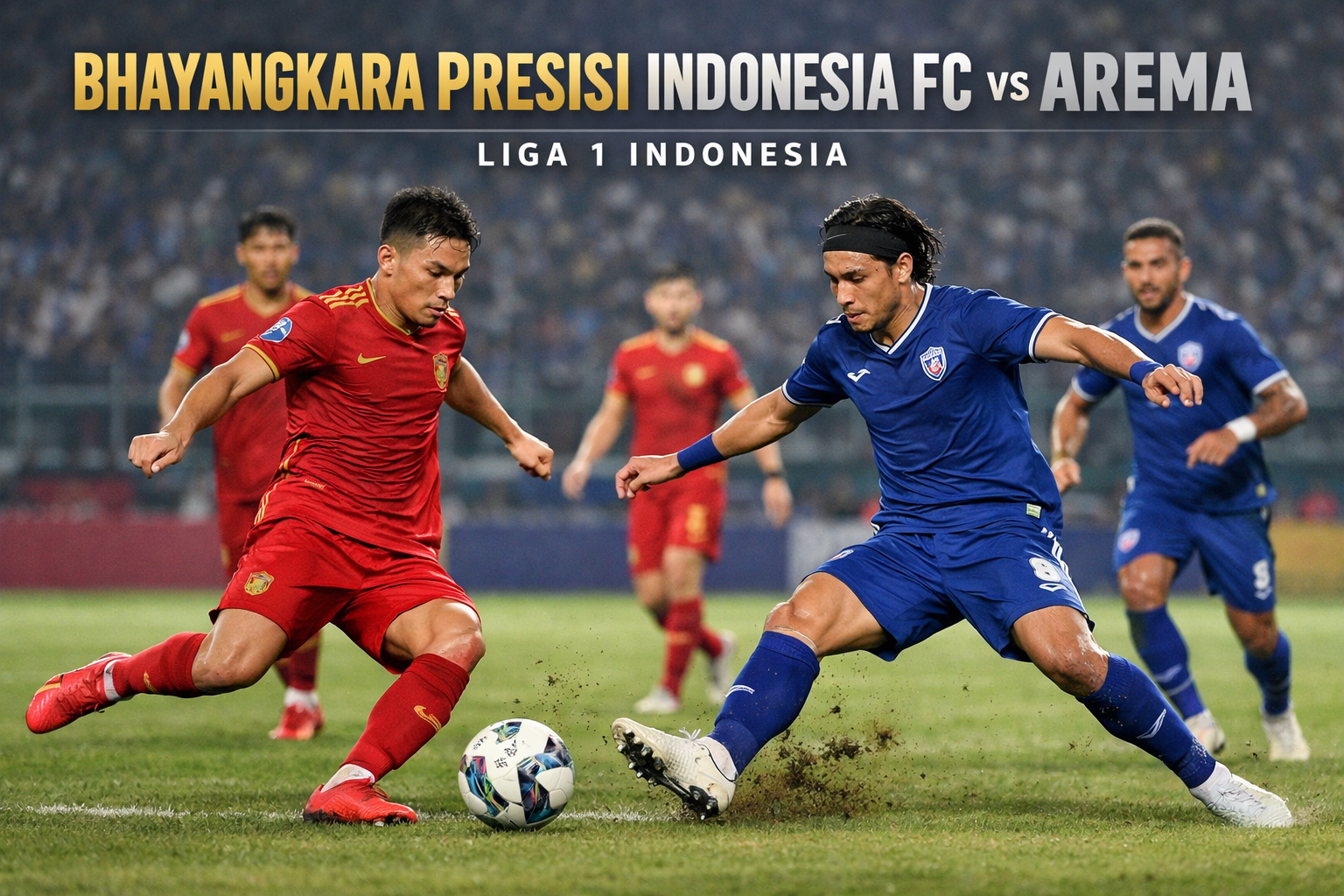 Okestream Bahas Bhayangkara Presisi Indonesia FC vs Arema Liga 1 Indonesia Malam Ini Jam 20.30 WIB - Duel Seru di Kancah Liga 1 Indonesia