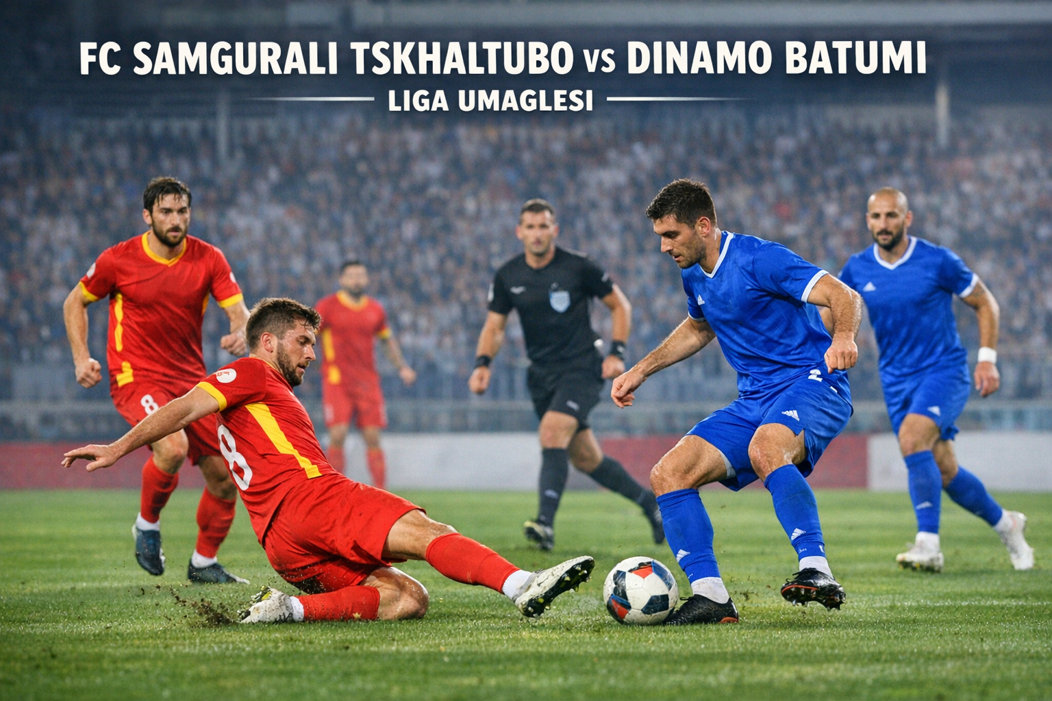Okestream Bahas Pertandingan FC Samgurali Tskhaltubo vs Dinamo Batumi Liga Umaglesi Malam Ini Pukul 22.00 WIB - Prediksi Seru di Liga Georgia