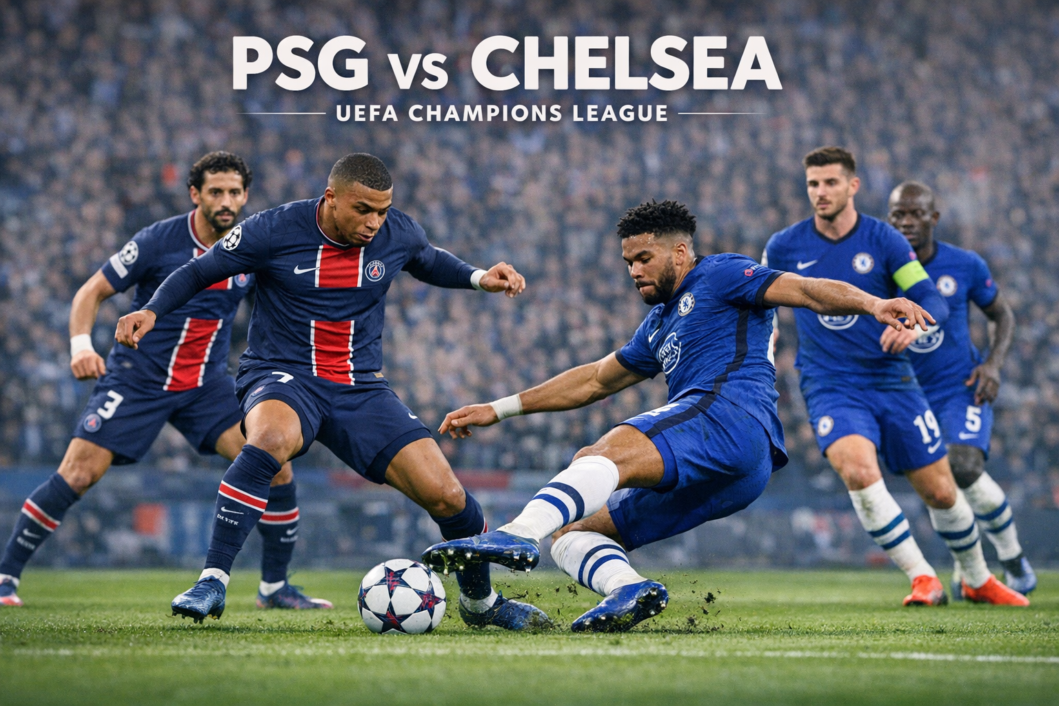 OkeStream Hadirkan Live PSG vs Chelsea Liga Champions UEFA Dini Hari Pukul 03.00 WIB - Saksikan Pertarungan Seru Klub-klub Eropa
