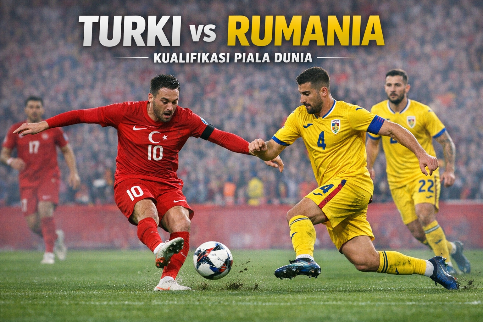 Okestream Hadirkan Turki vs Rumania Dini Hari Ini - Duel Seru dan Menegangkan di Tengah Malam