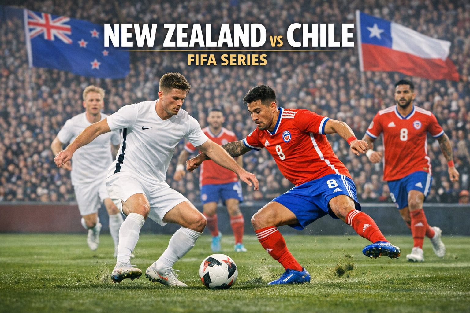 OkeStream Kupas Duel New Zealand vs Chile FIFA Series Siang Ini Jam 13.00 WIB dengan Sudut Pandang Berbeda — Analisis Mendalam dan Unik