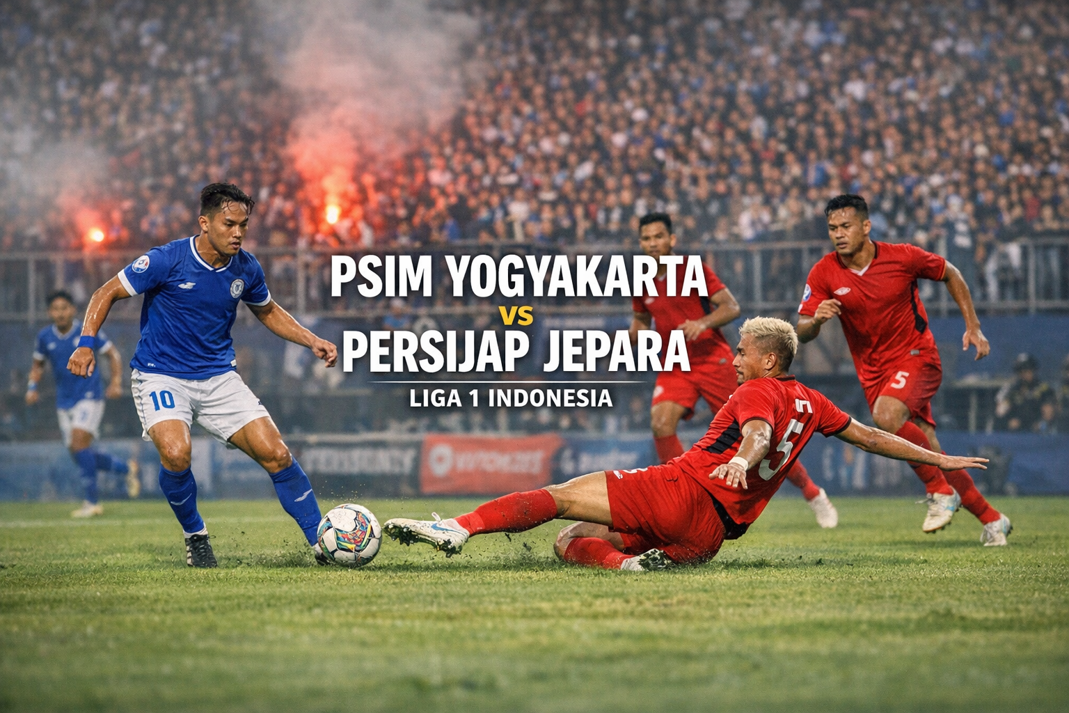 Okestream Soroti Duel PSIM Yogyakarta vs Persijap Jepara Liga 1 Indonesia Malam Ini Kick Off 20.30 WIB - Pertarungan Sengit Menanti di Stadion