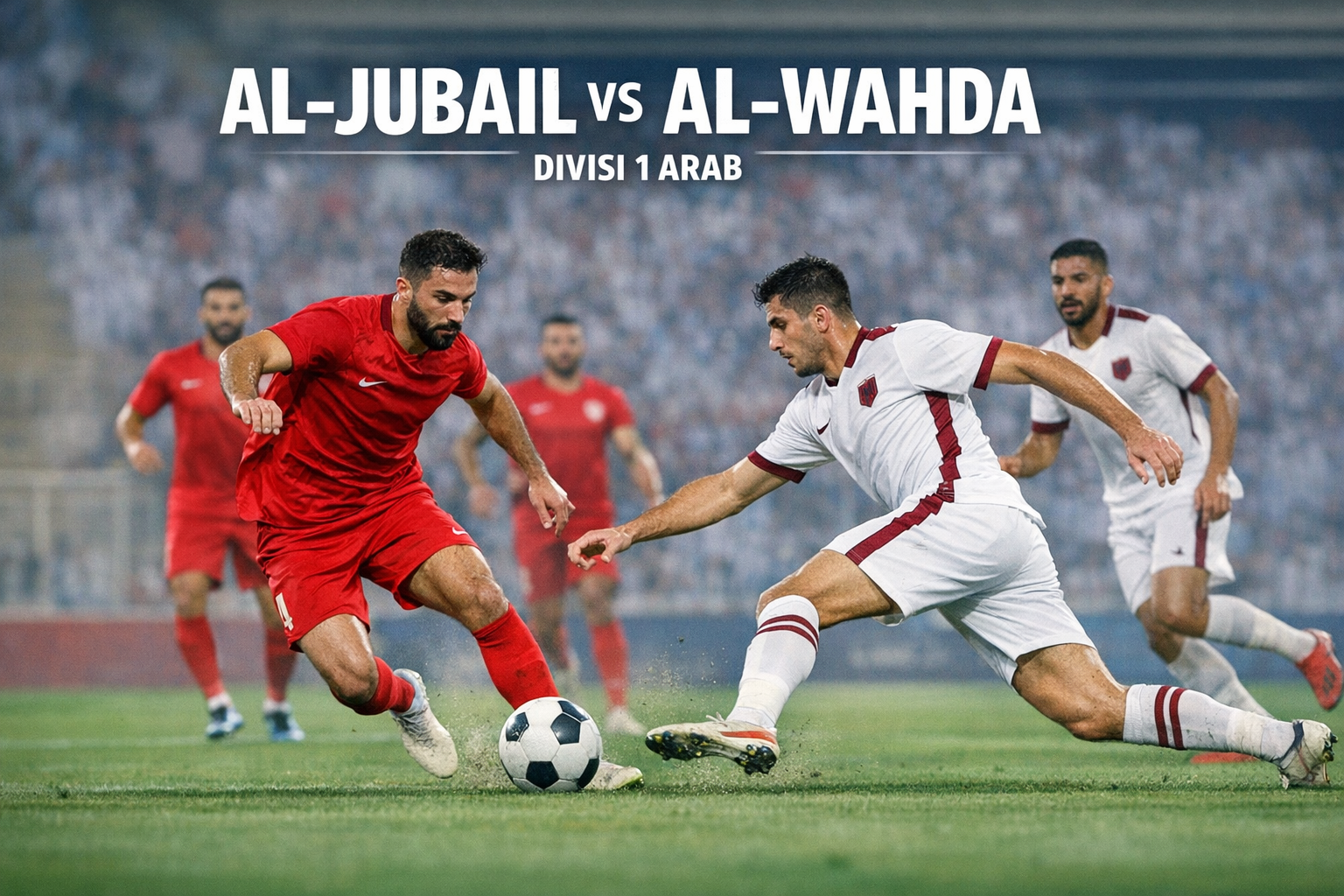 Okestream Angkat Laga Al-Jubail vs Al-Wahda Divisi 1 Arab Malam Ini Pukul 22.45 WIB dengan Pembahasan Mendalam