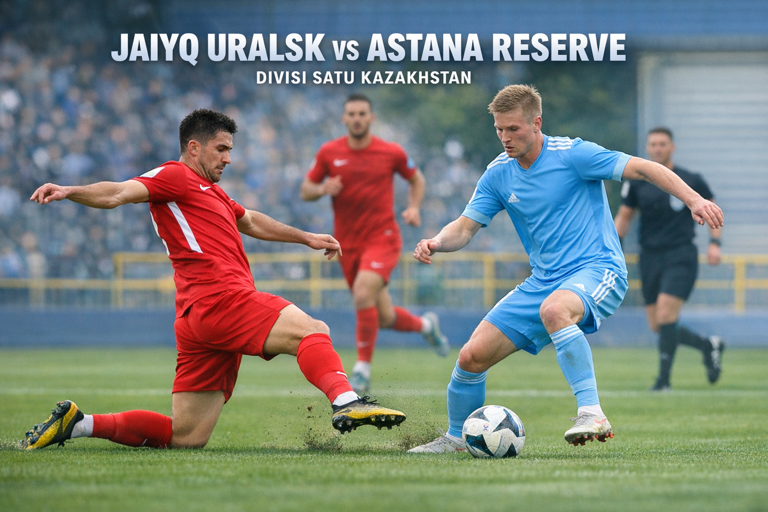 Okestream Bahas Kekuatan Jaiyq Uralsk vs Astana Reserve Jelang Kick Off Sore Ini