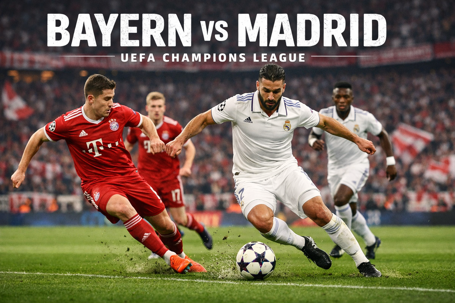 Okestream Siarkan Bayern vs Real Madrid Liga Champions UEFA Dini Hari Ini Pukul 02.00 WIB Streaming - Pertarungan Sengit di Liga Champions yang Tidak Boleh Dilewatkan