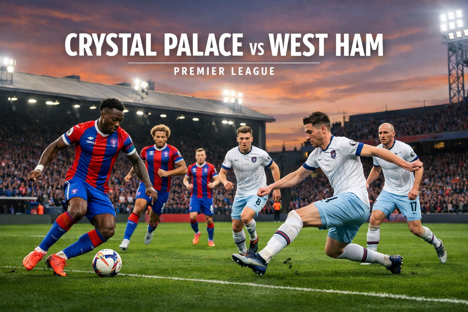 Saksikan Okestream Siaran Crystal Palace vs West Ham Liga Inggris Dini Hari Ini 02.00 WIB Nonton Bola Online HD
