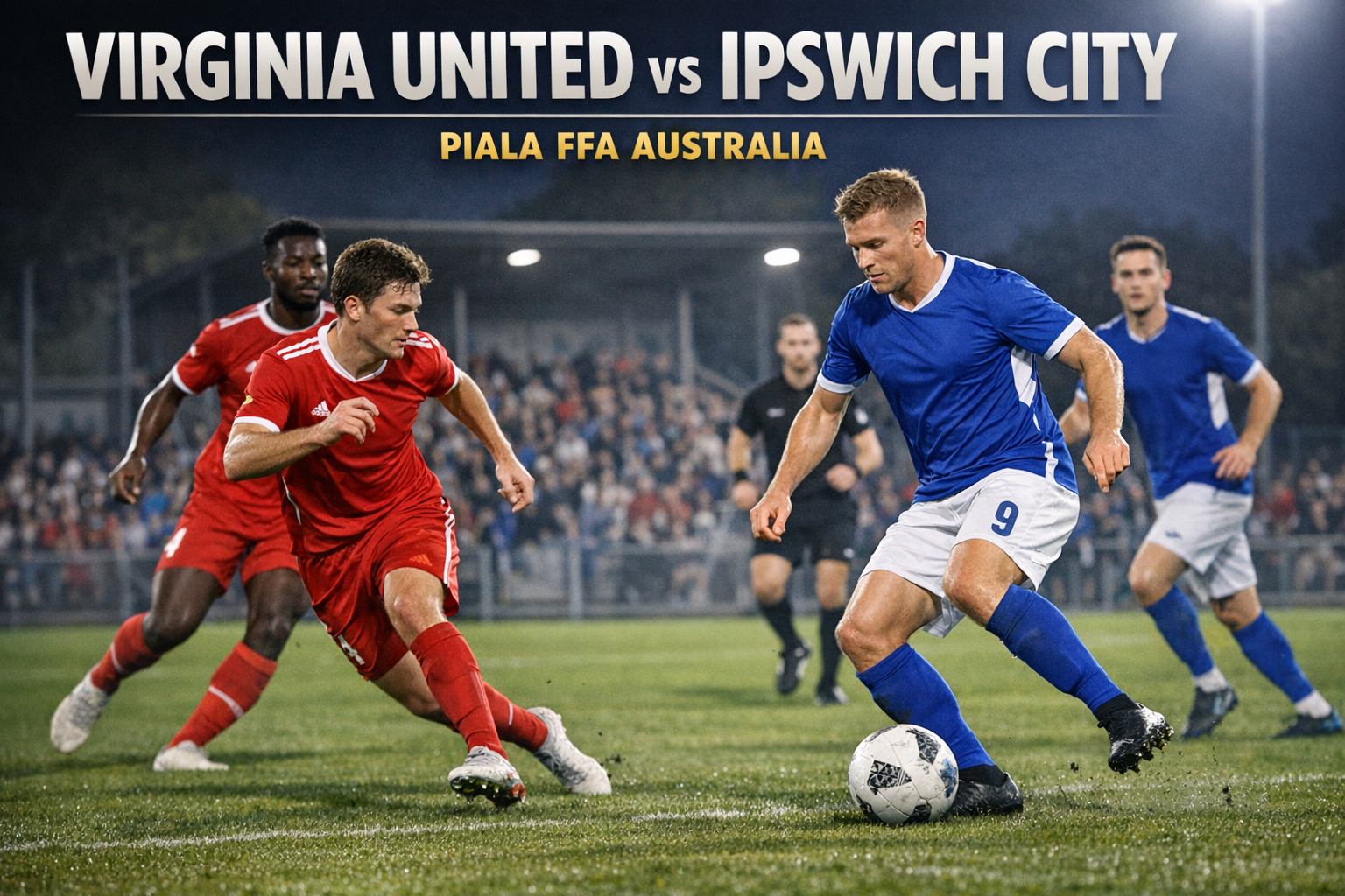 Okestream Bahas Peluang Virginia United vs Ipswich City Piala FFA Australia Sore Ini Pukul 16.30 WIB yang Sulit Diprediksi