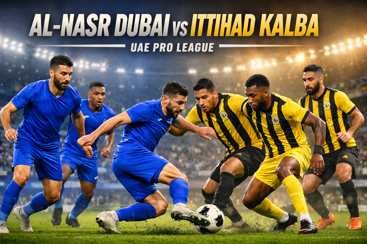 Okestream Hadirkan Informasi Lengkap Al-Nasr Dubai vs Ittihad Kalba Malam Ini dengan Atmosfer Liga Pro UEA Memanas