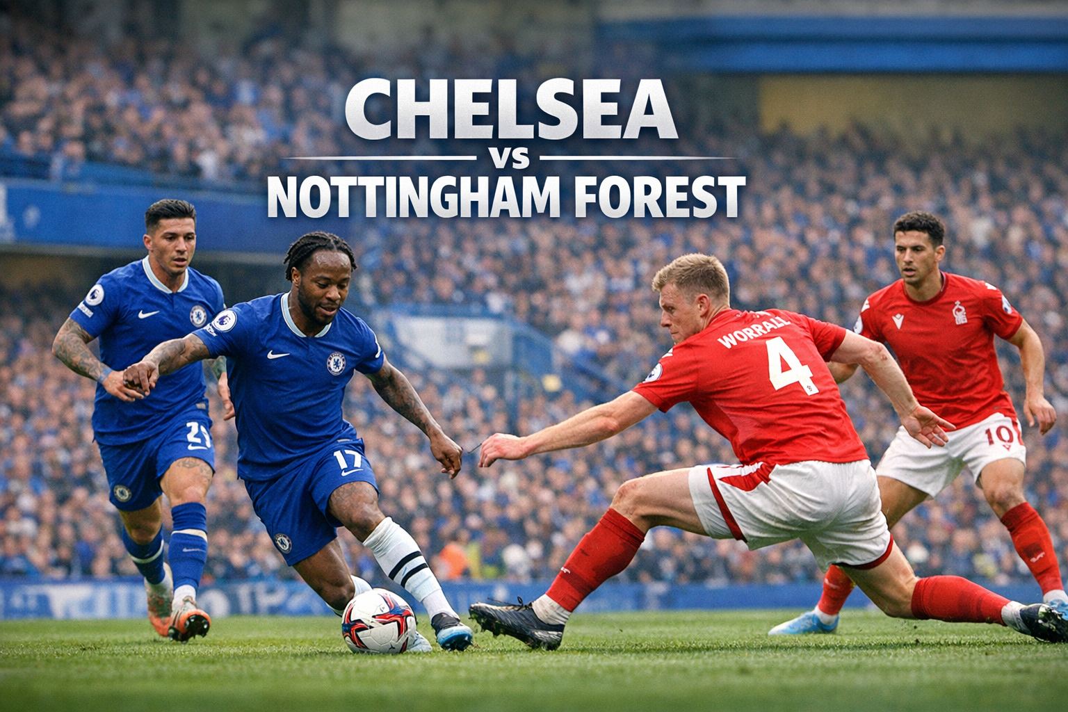 Okestream Kupas Chelsea vs Nottingham Forest Liga Inggris Malam Ini Pukul 21.00 WIB dengan Analisa Seru dan Menarik