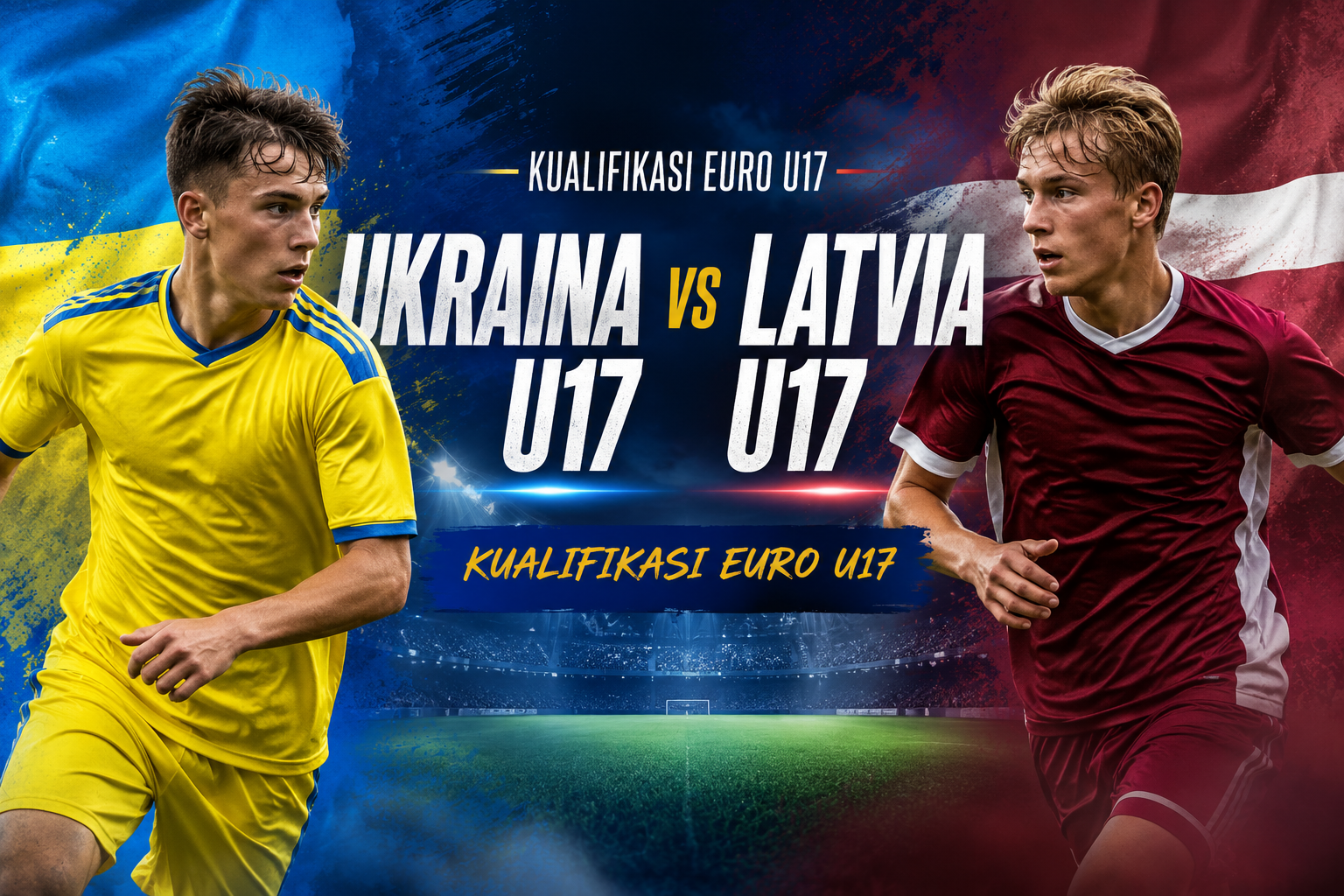 Okestream Mengamati Ukraina U17 vs Latvia U17 Kualifikasi Euro U17 Malam Ini Pukul 22.00 WIB yang Berpotensi Menghadirkan Persaingan Ketat Sejak Awal