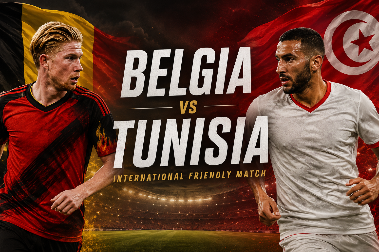 OkeStream Menjadikan Belgia vs Tunisia International Friendly Match Malam Ini Pukul 20.00 WIB sebagai Sajian Internasional yang Layak Mendapat Perhatian Khusus