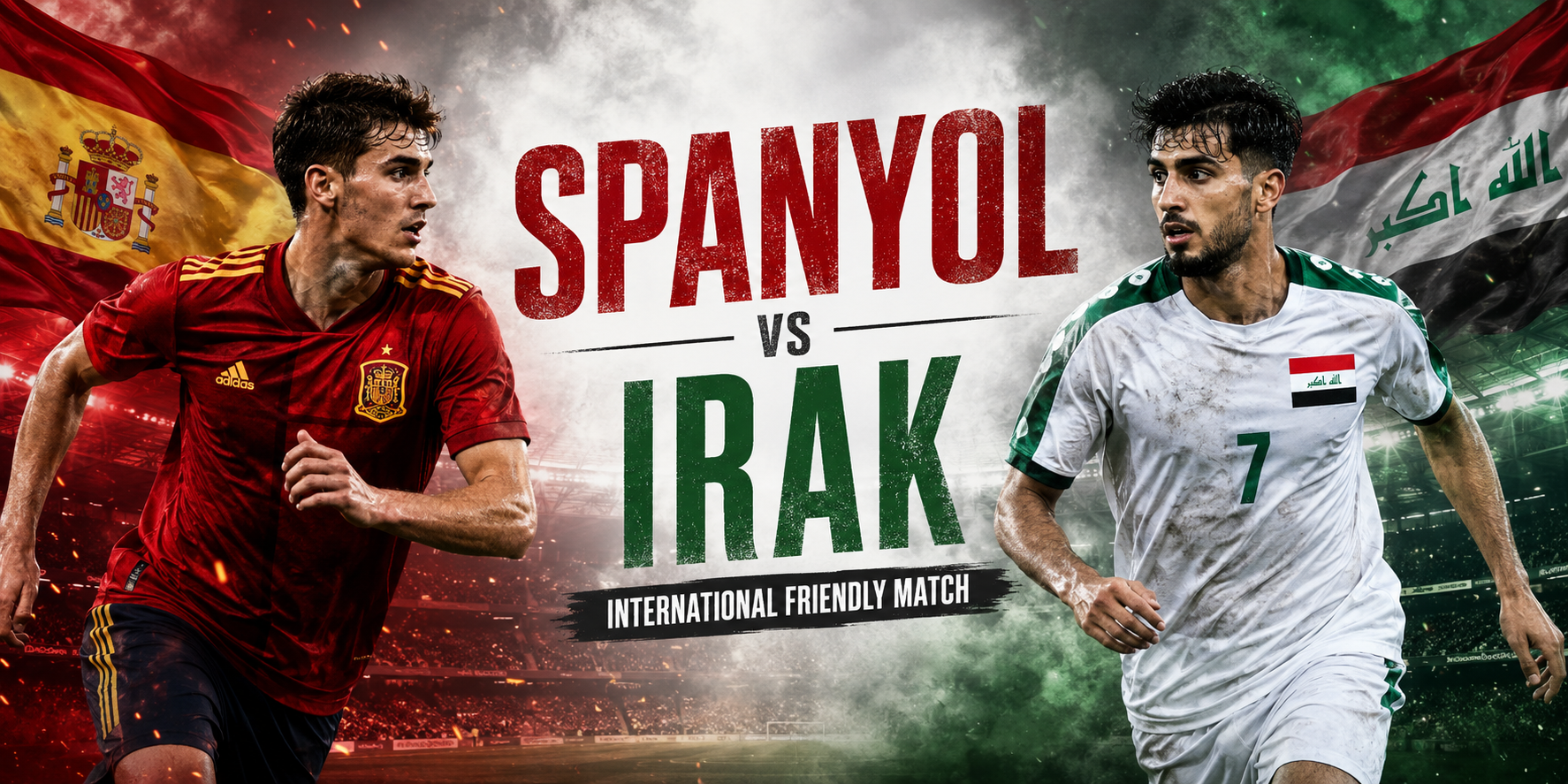 Okestream Soroti Skor 1-1 pada Laga Spanyol vs Irak - International Friendly Match yang Penuh Momen Menarik