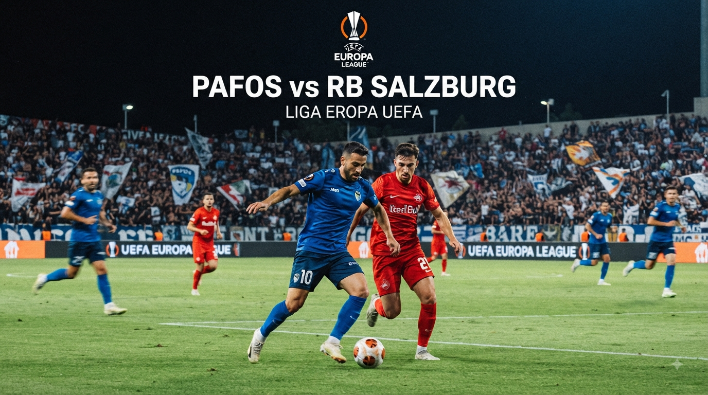Pafos vs RB Salzburg Liga Eropa UEFA Dini Hari Ini Pukul 00.00 WIB Okestream Hadirkan Informasi Lengkap dan Berita Terbaru Seputar Duel Kompetisi Eropa
